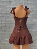 VESTIDO PEROLA - CROCHÊ