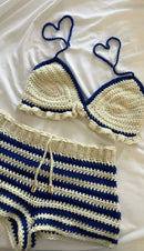 CONJUNTO MAR - CROCHE