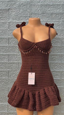 VESTIDO PEROLA - CROCHÊ