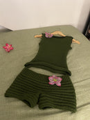 CONJUNTO DUTI - CROCHÊ