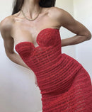 VESTIDO SEREIA MARGO - CROCHÊ